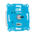 ION wifi-dimmer (LED) met draaiknop en klemmen op blauw module