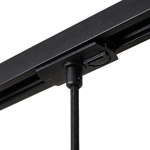 1-Phasen-Hängeleuchtenadapter – Schwarz