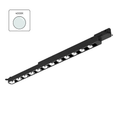 3-Phasen-LED-Linearreflektor - 25 Watt - 4000K - Schwarz - 120 cm