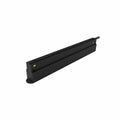 Zwarte LED-driver voor magnetische railverlichting, rechthoekige behuizing