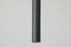 Focus III 200cm 3 Spots und 2 Hängelampen GU10-Schienensystem Schwarz