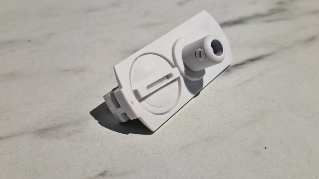 1-Phasen-Hängelampenadapter – Weiß