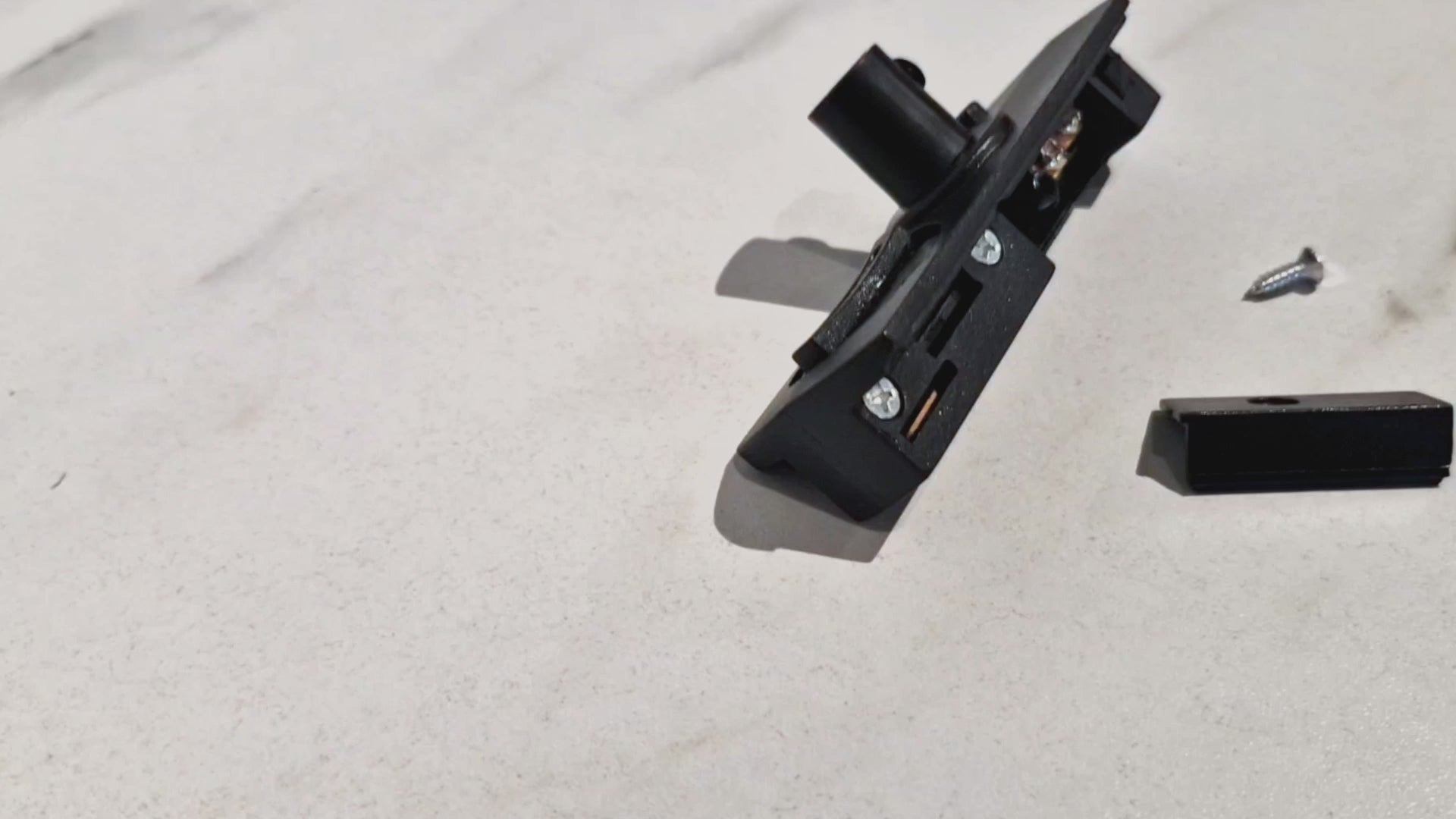 1-Phasen-Hängeleuchtenadapter – Schwarz