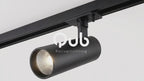 Nova Schienenstrahler – 1-Phasen – Integrierte LED – Dimmbar – Schwarz