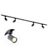 Focus III 200cm 4 Strahler GU10 Schienenbeleuchtung Schwarz
